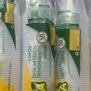 COPO PLAST 400ML MARATA PC50